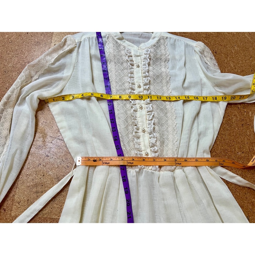 🌼 Oooooh lala Lovely vintage lace dress - Picture 10 of 10